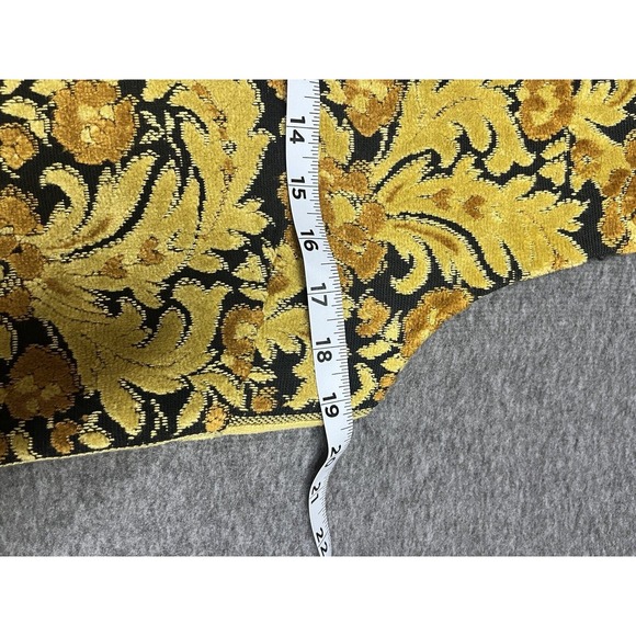 Vintage 1960s Rosenblum California Women's Floral Tapestry Vest‎ Yellow - Picture 6 of 8